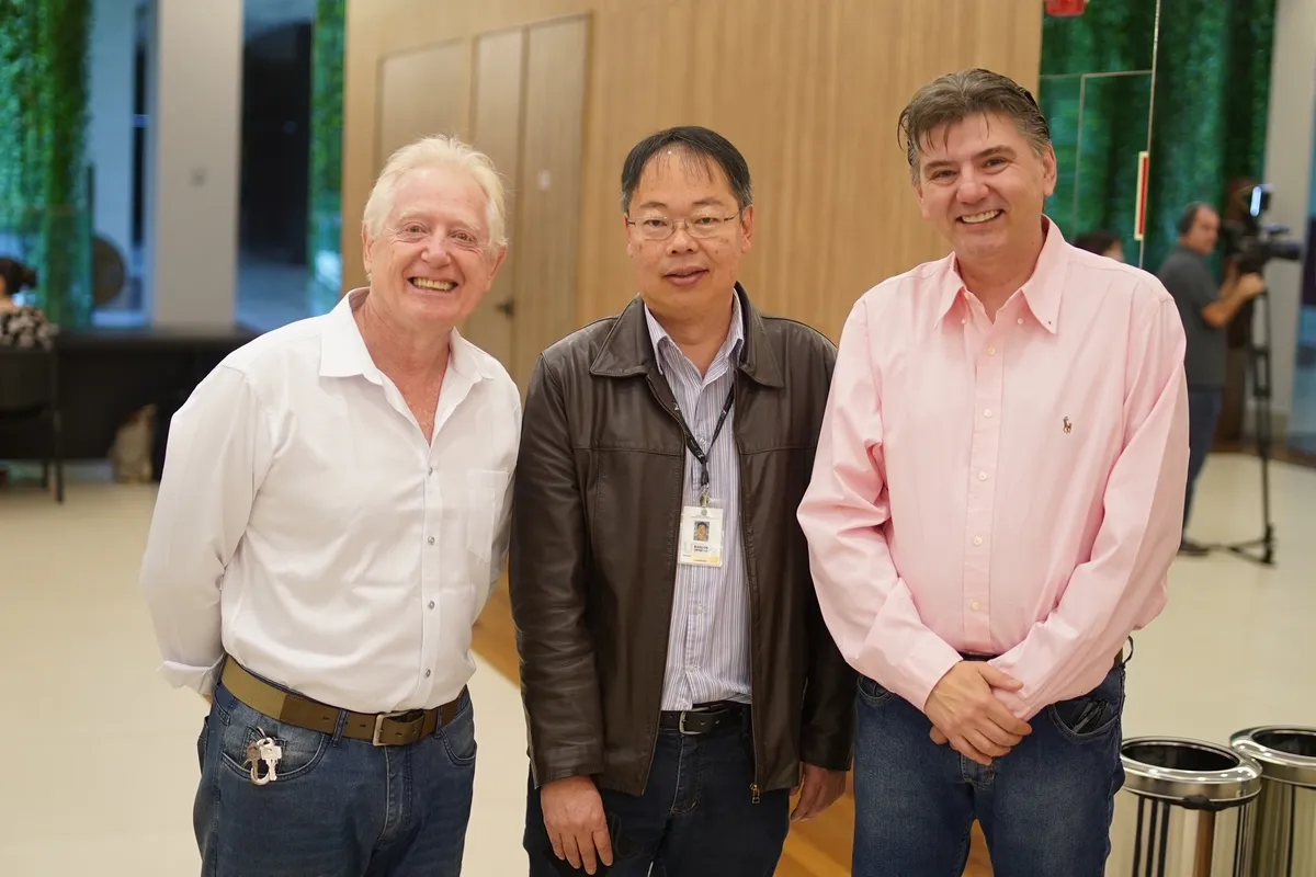 Marcos Rambalducci, Marcos Imamura e Carlos Henrique Vici
