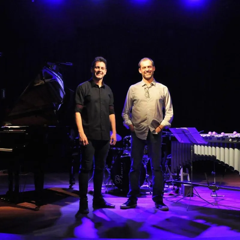 Duo Clavis: José Marcello Casagrande (vibrafone) e Mateus Gonsales (piano) se apresentam nesta quarta-feira (24) dando início ao projeto Quarta Jazz na AML
