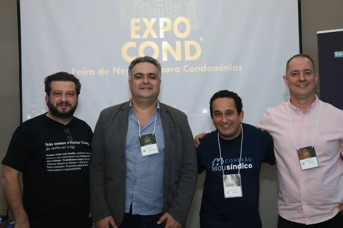 Ricardo Rennó, Sérgio Craveiro, Odirley Rocha e Ronaldo Zandomenighi