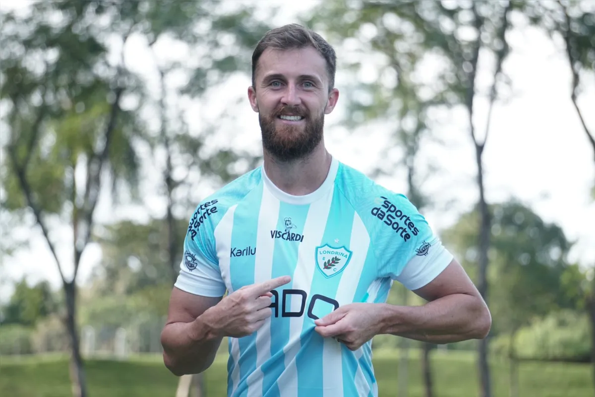 Aos 33 anos, Diego Jardel chega com a missão de ser o camisa 10 do Londrina na temporada