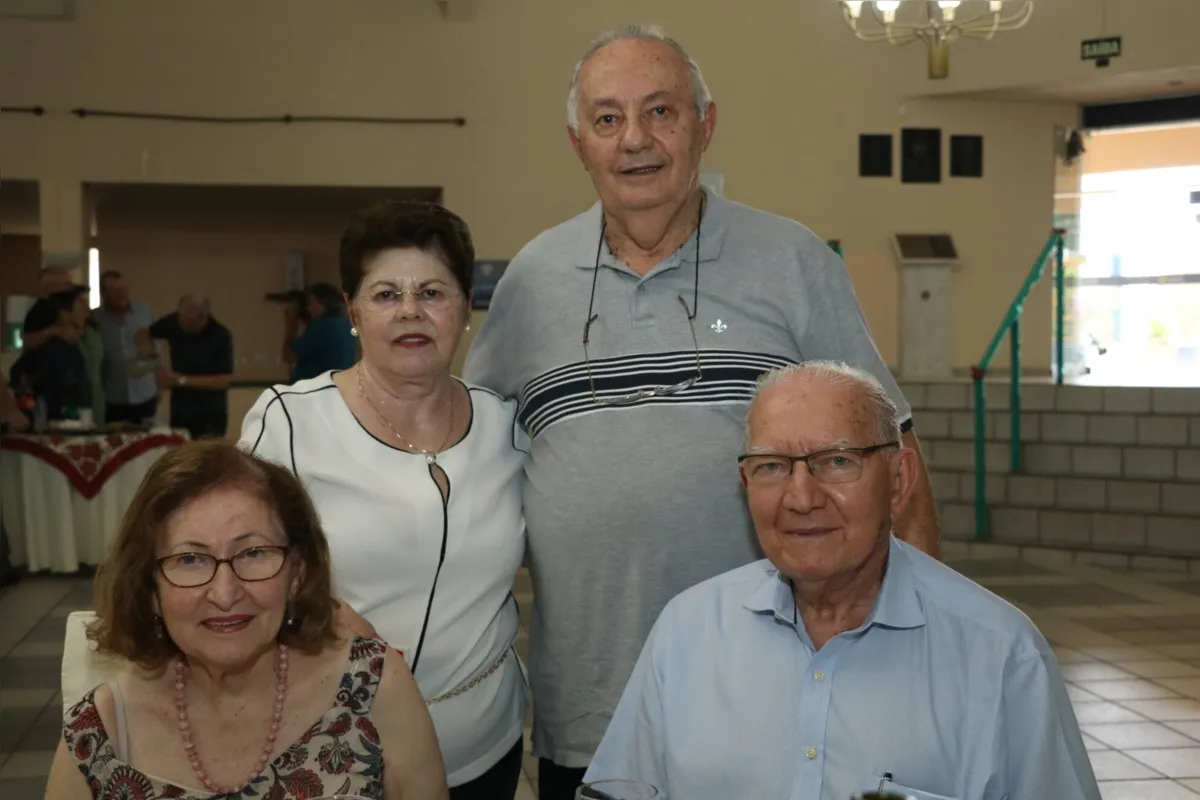 Regina Ereno, Jose Carlos Ereno, Maria Helena Rapcham e Alberto Rapcham