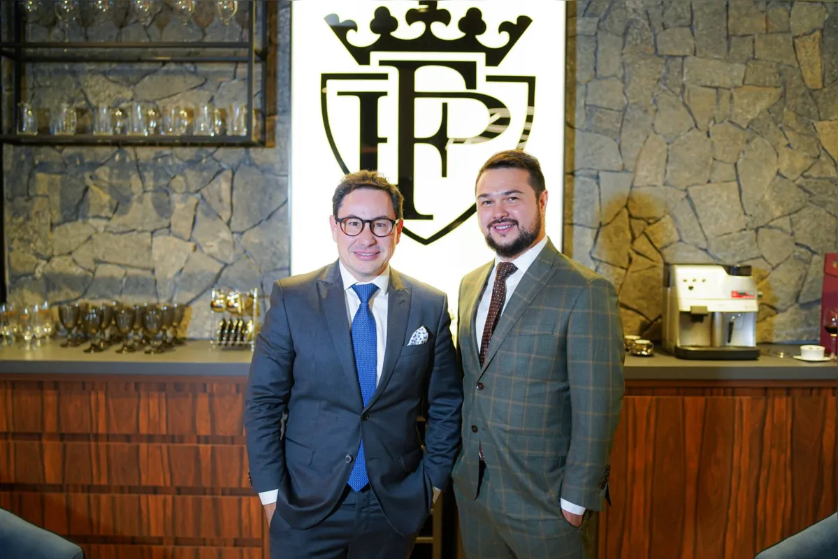 Flávio Pamplona e Vinicius Pamplona: sócios da unidade de Maringá
