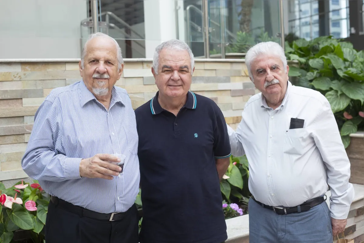 Antônio Zucolotto, Sergio Storti e Miguel Nadin Zidan