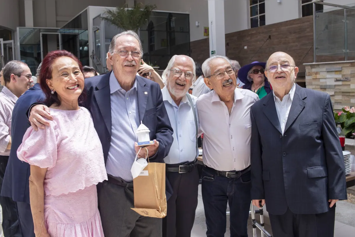 Neide Akimi, João Carlos Thomson, José Eduardo Siqueira, Walter Zoriki e José Luiz Baldy