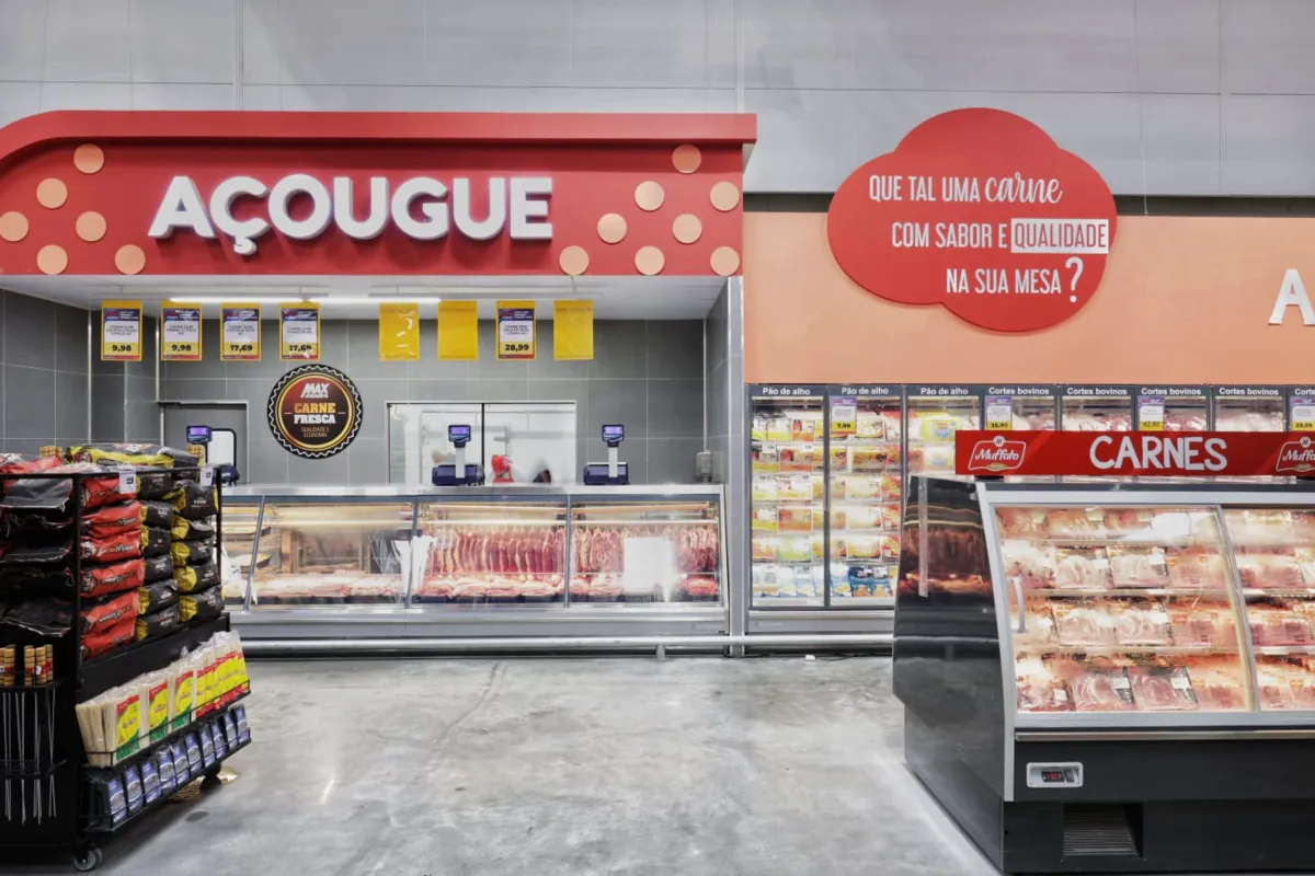Uma das atrações promete ser o açougue, com atendimento no balcão