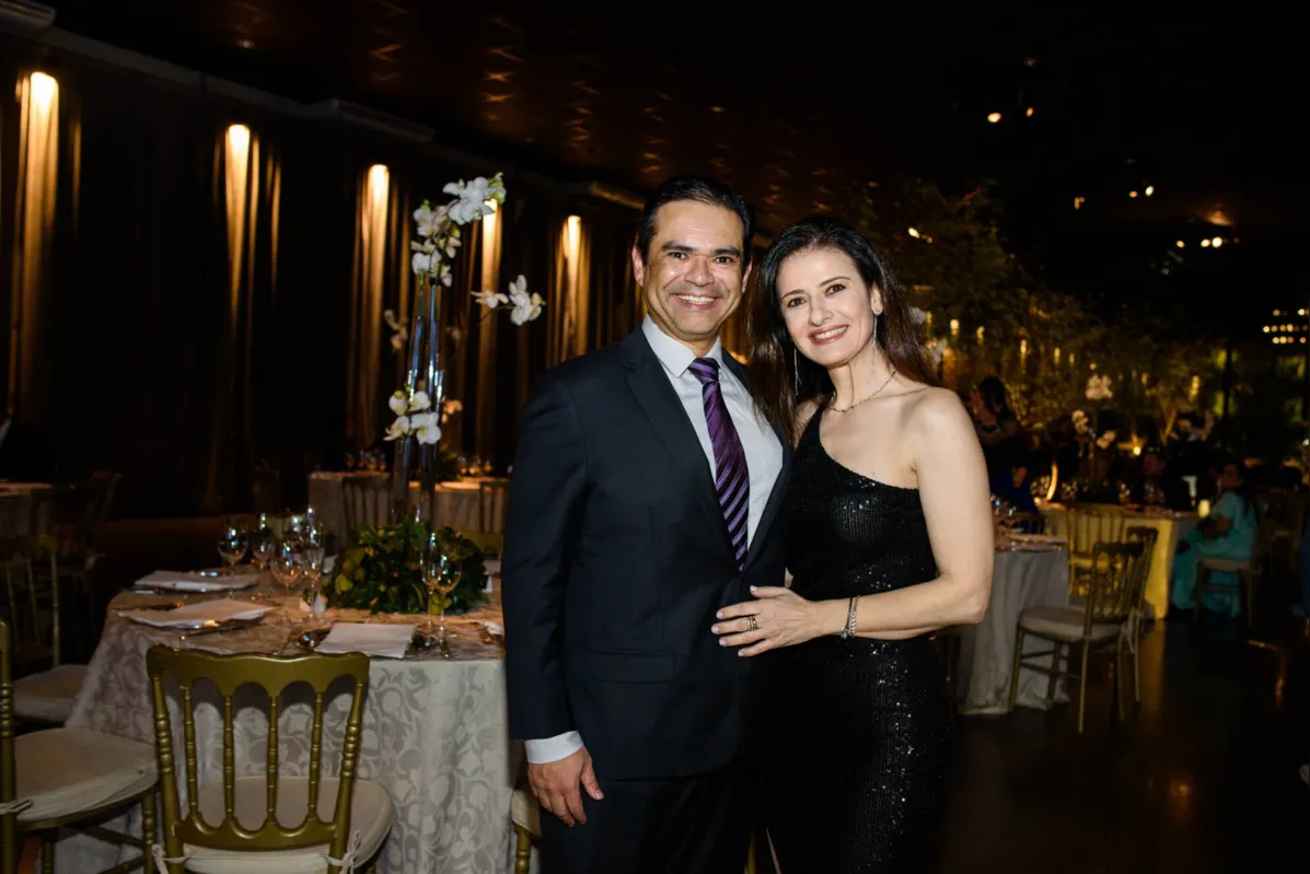 Adriano Uchoa Brandão e Nelly Nabut