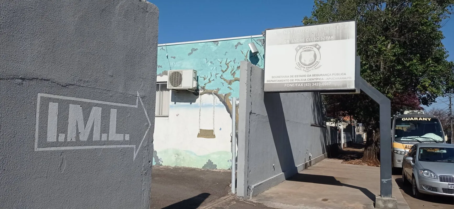 Laudo do IML confirmou que a morte foi por trauma crânio- encefálico.