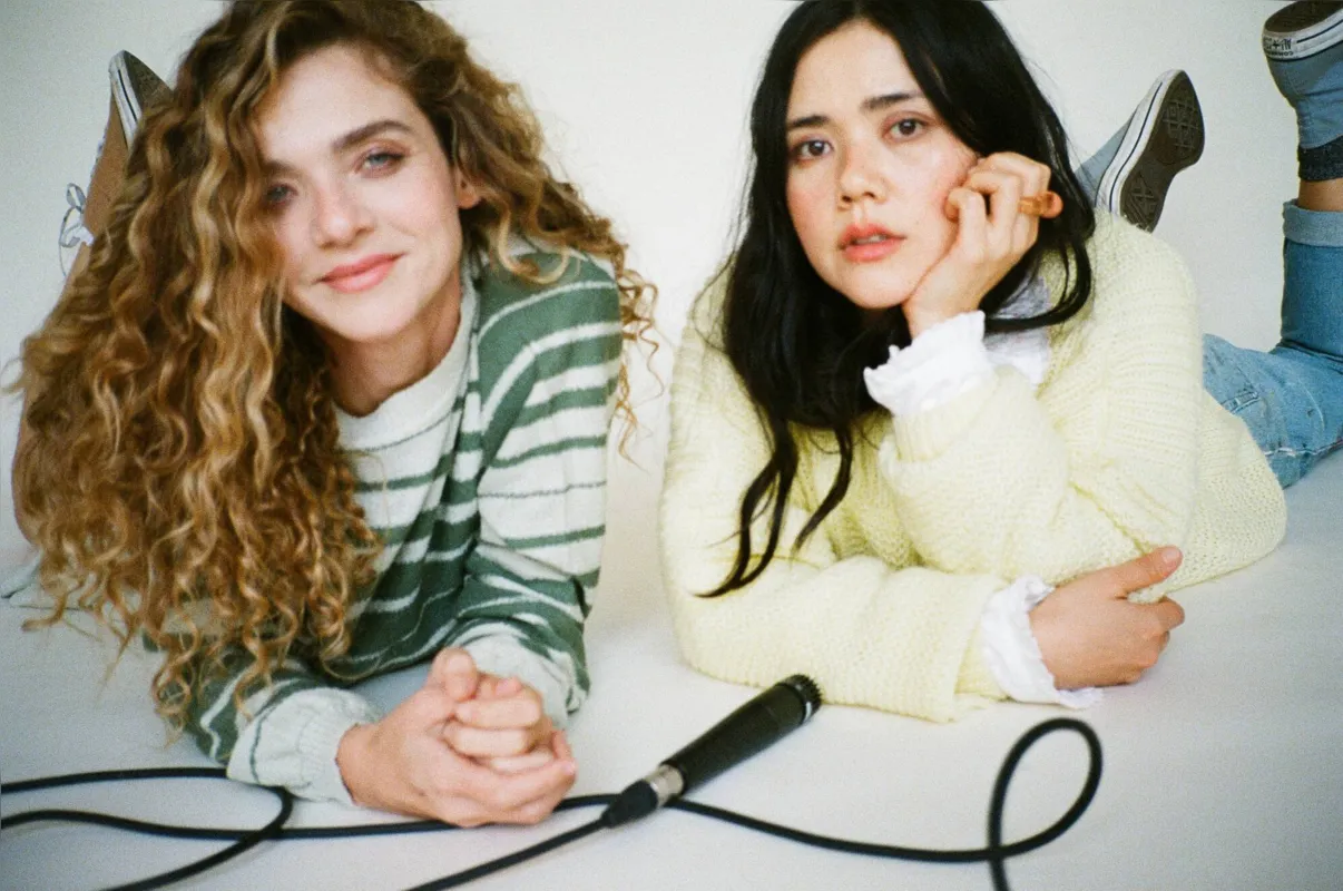 Karen Jonz e Luísa, da banda Cansei de Ser Sexy:parceria musical