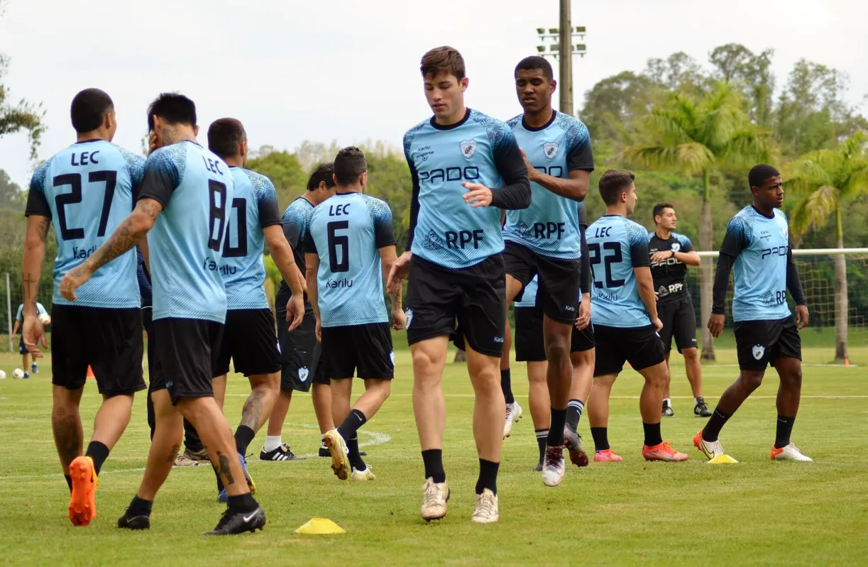 Prata da casa: O zagueiro Gabriel, 19 anos, jogará pela primeira vez no profissional do LEC diante do Ituano