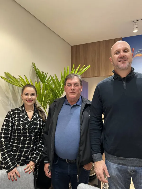 Monalisa Ribeiro, Ademir Rodrigues e Roger Linhan