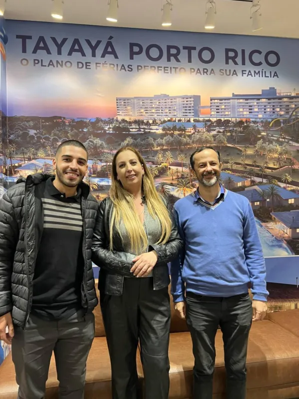 Matheus Moreno, Juliana Galvão e Paulo