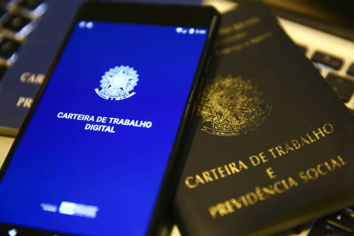 Carteira de trabalho digital.