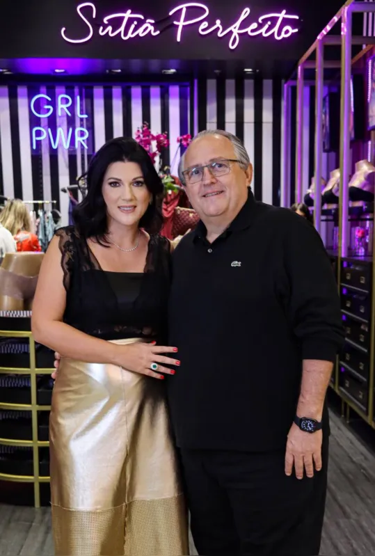 Sandra Horto e o marido, Paulo Horto