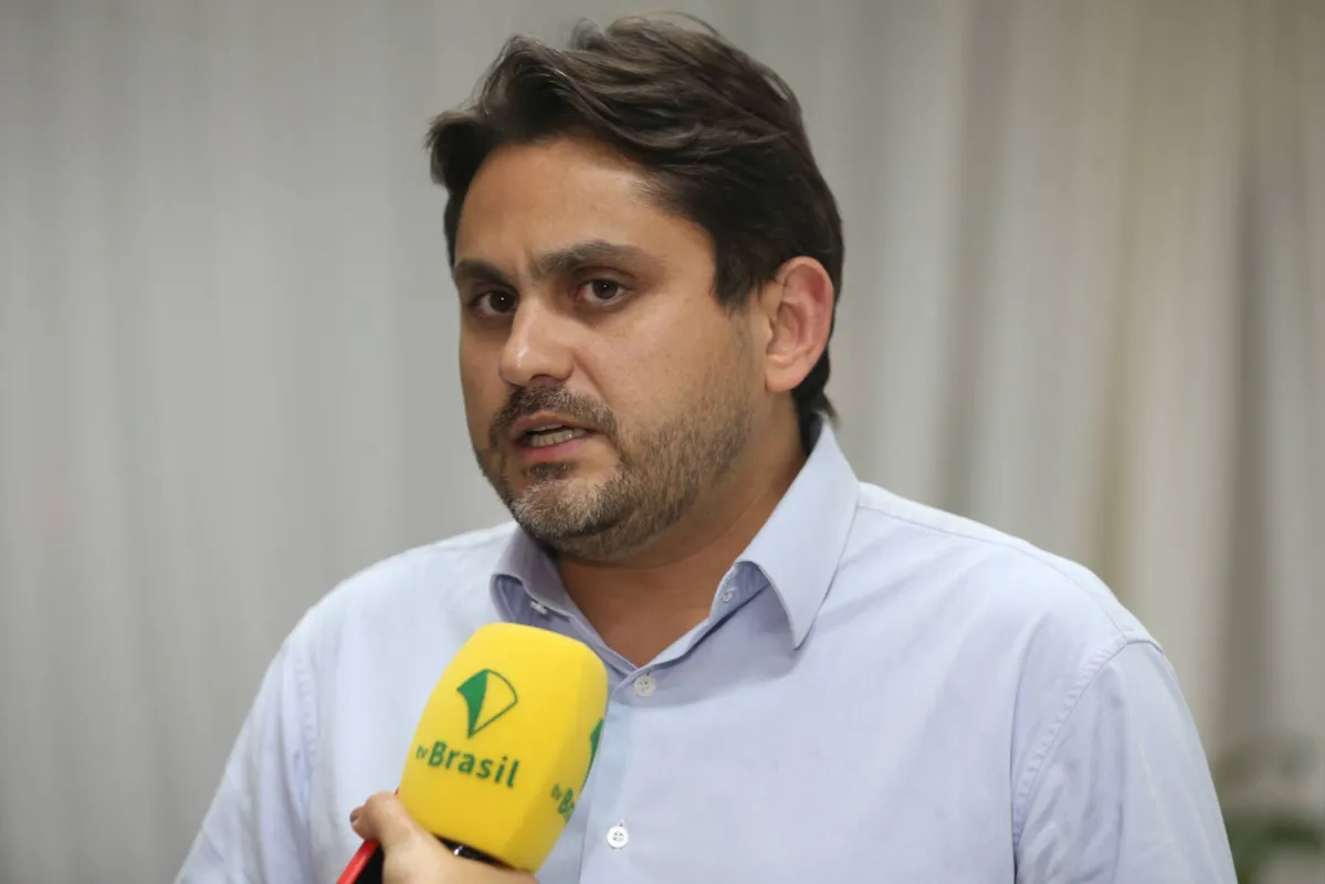 Brasília DF, 09/02/2023 – Entrevista exclusiva a Agência Brasil de Comunicação (EBC), do  ministro das Comunicações, Juscelino Filho ; Foto Valter Campanato/Agência Brasil.