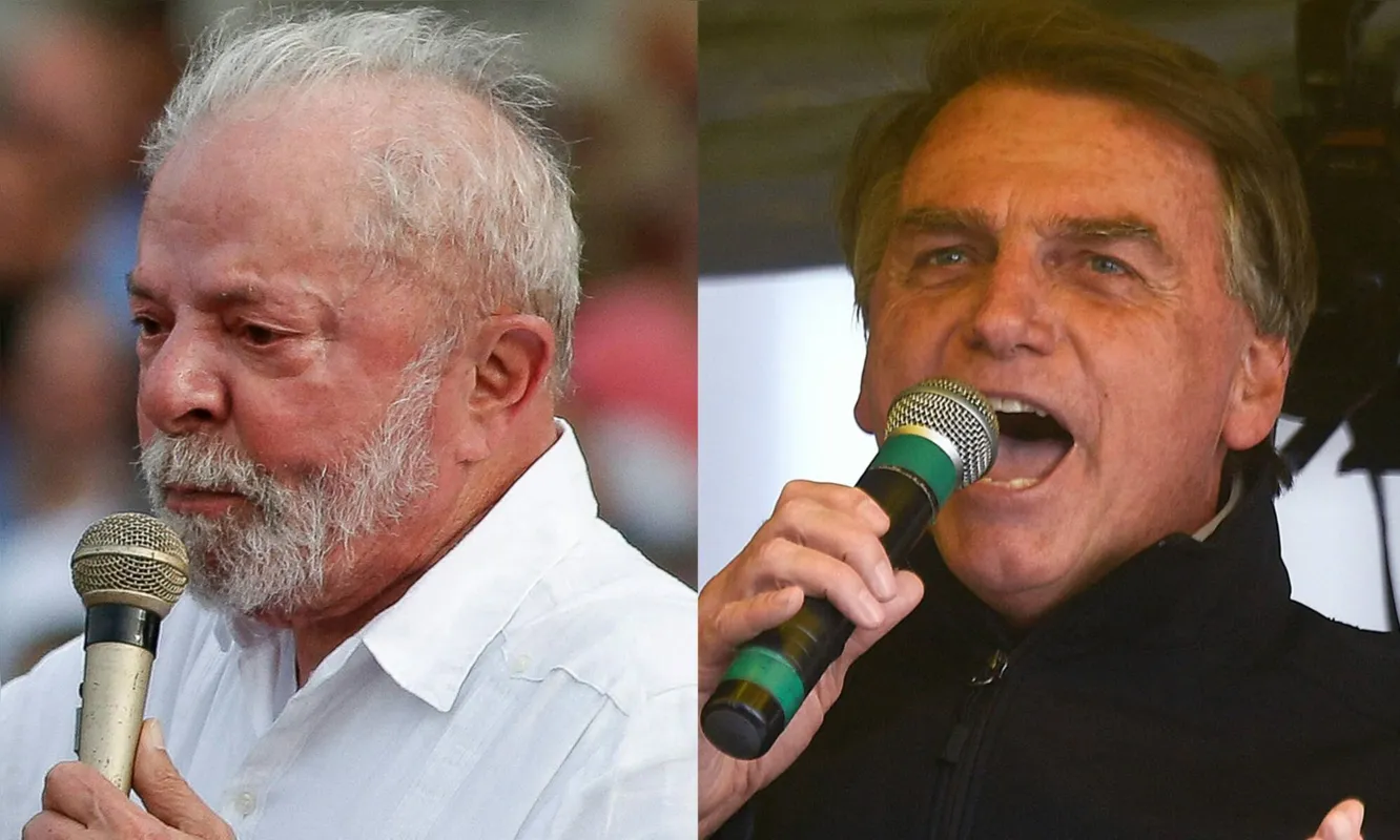 No primeiro turno, no dia 2 de outubro, Lula obteve 48,4% dos votos válidos, ante 43,2% de Bolsonaro