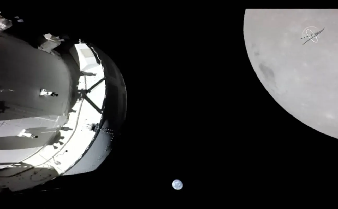 Sobrevoo lunar é a primeira das quatro grandes manobras propulsadas das quais a missão depende para sua conclusão bem-sucedida