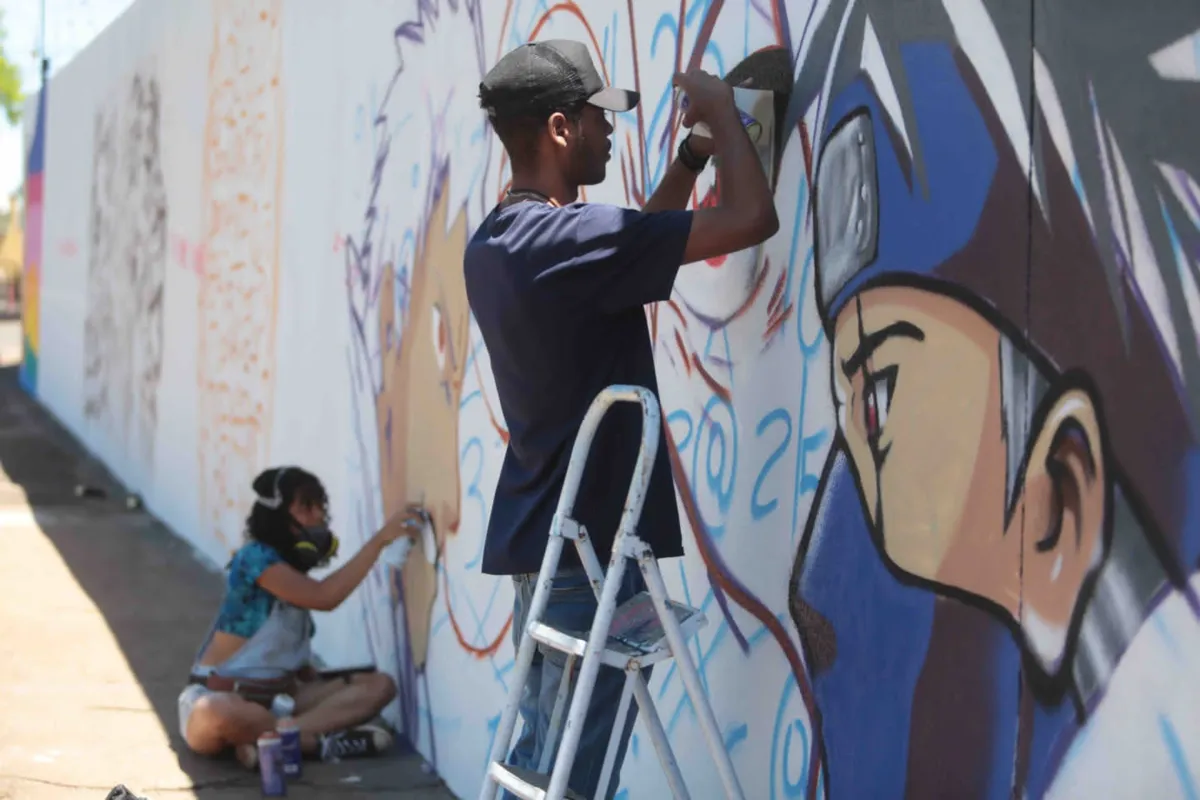 Imagem ilustrativa da imagem Mostra Graffitei leva arte de jovens periféricos ao Sesc Cadeião