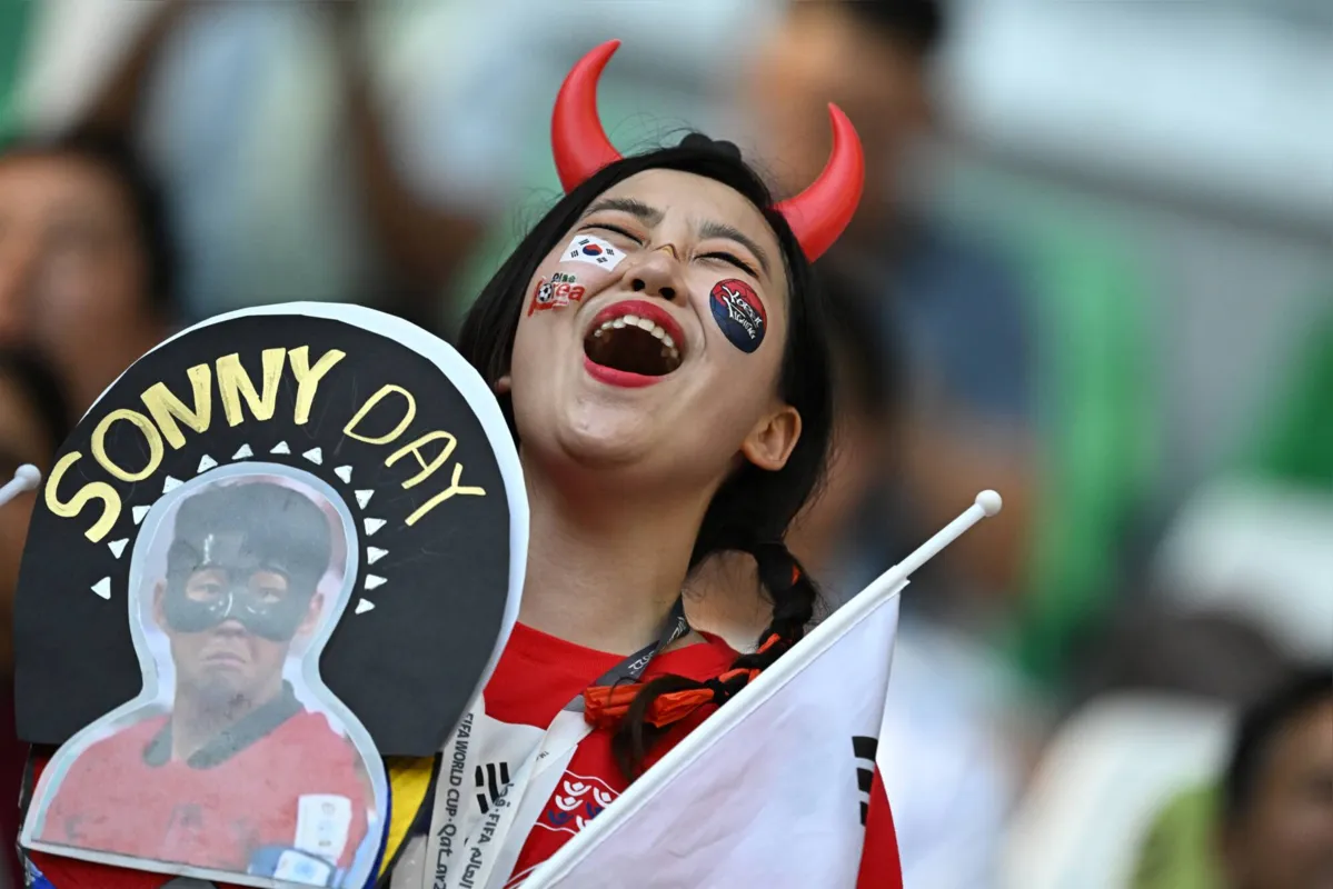 A sul-coreana faz a 'diaba' na Copa: a ordem é se divertir