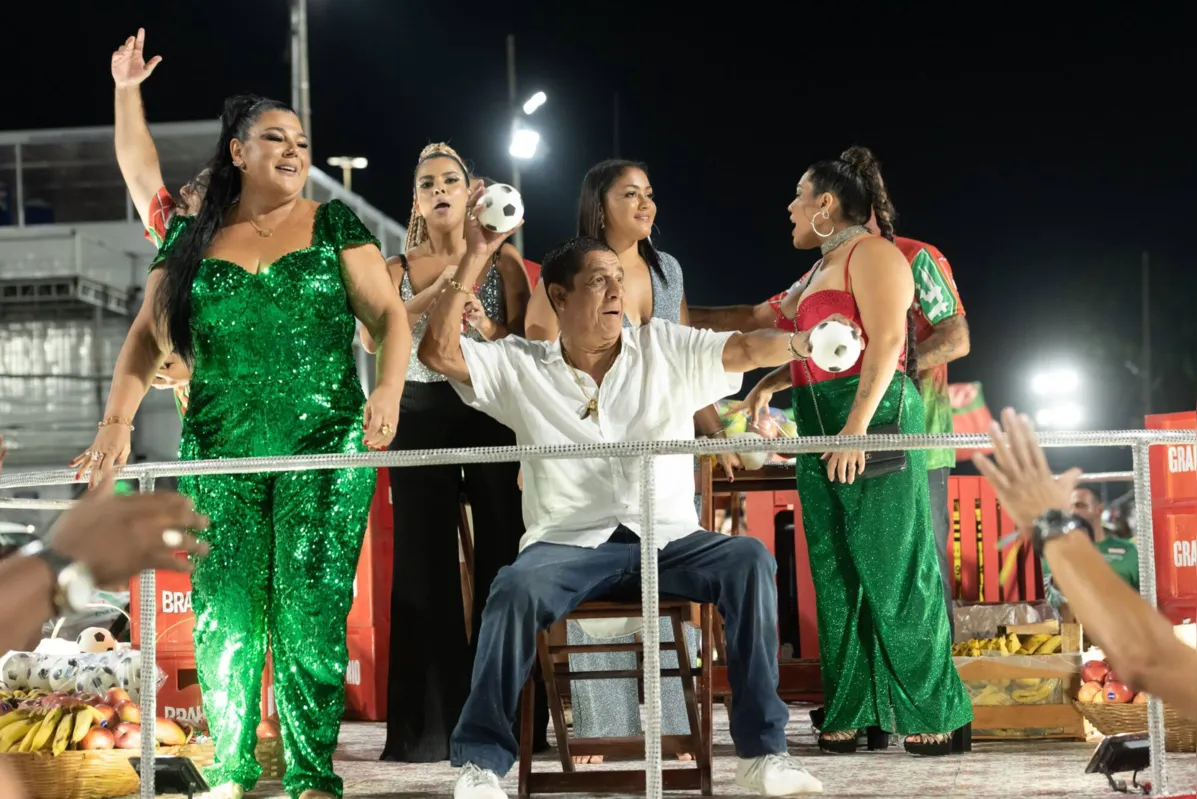 Zeca Pagodinho é tema do enredo da atual campeã do carnaval carioca, a Acadêmicos do Grande Rio