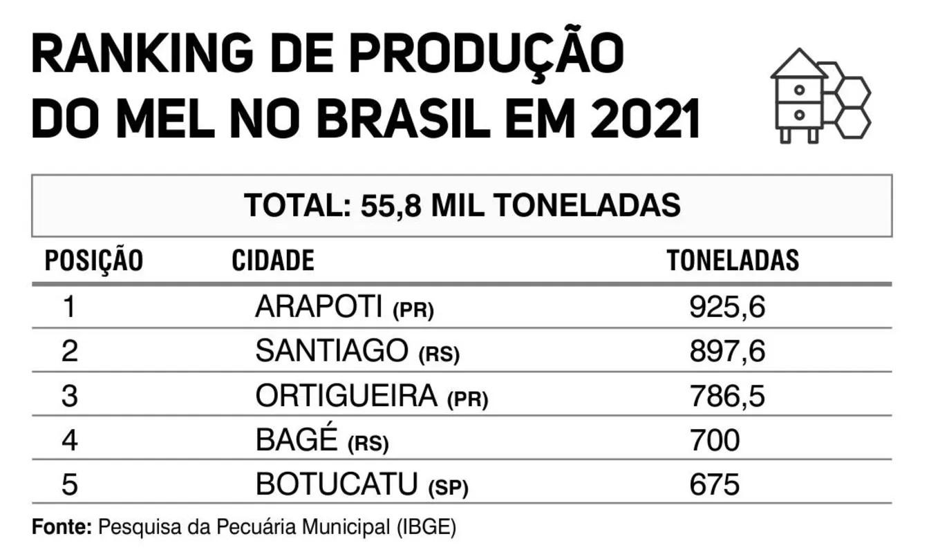 Imagem ilustrativa da imagem O lado mais doce de Arapoti, campeã em produção de mel