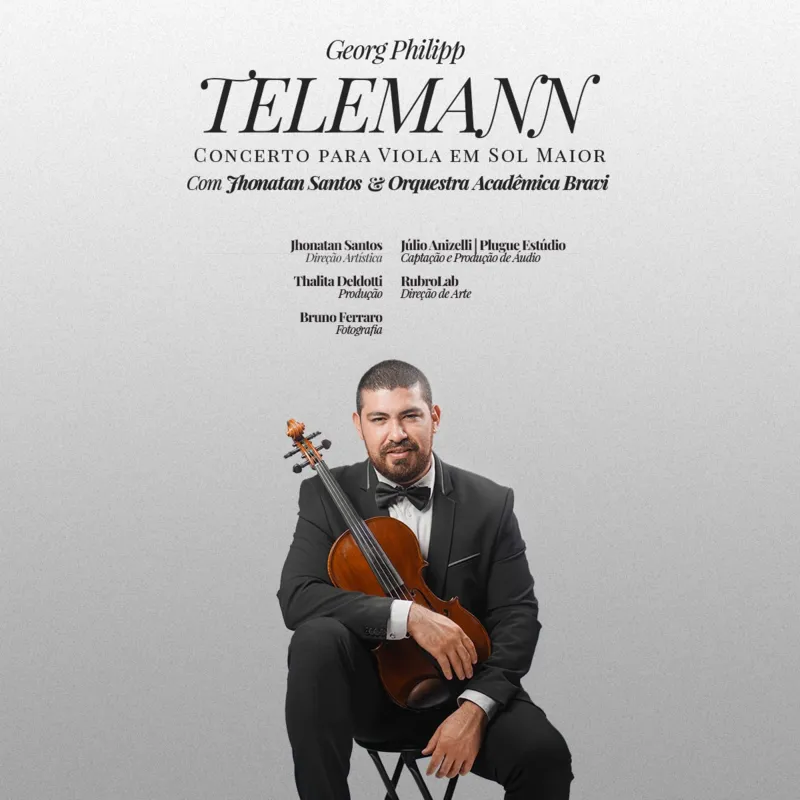 Imagem ilustrativa da imagem Orquestra Acadêmica Bravi lança tributo a Telemann