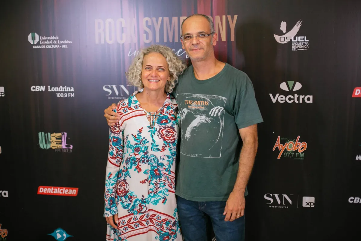 Maria Luiza Jorge e Fabiano Galão