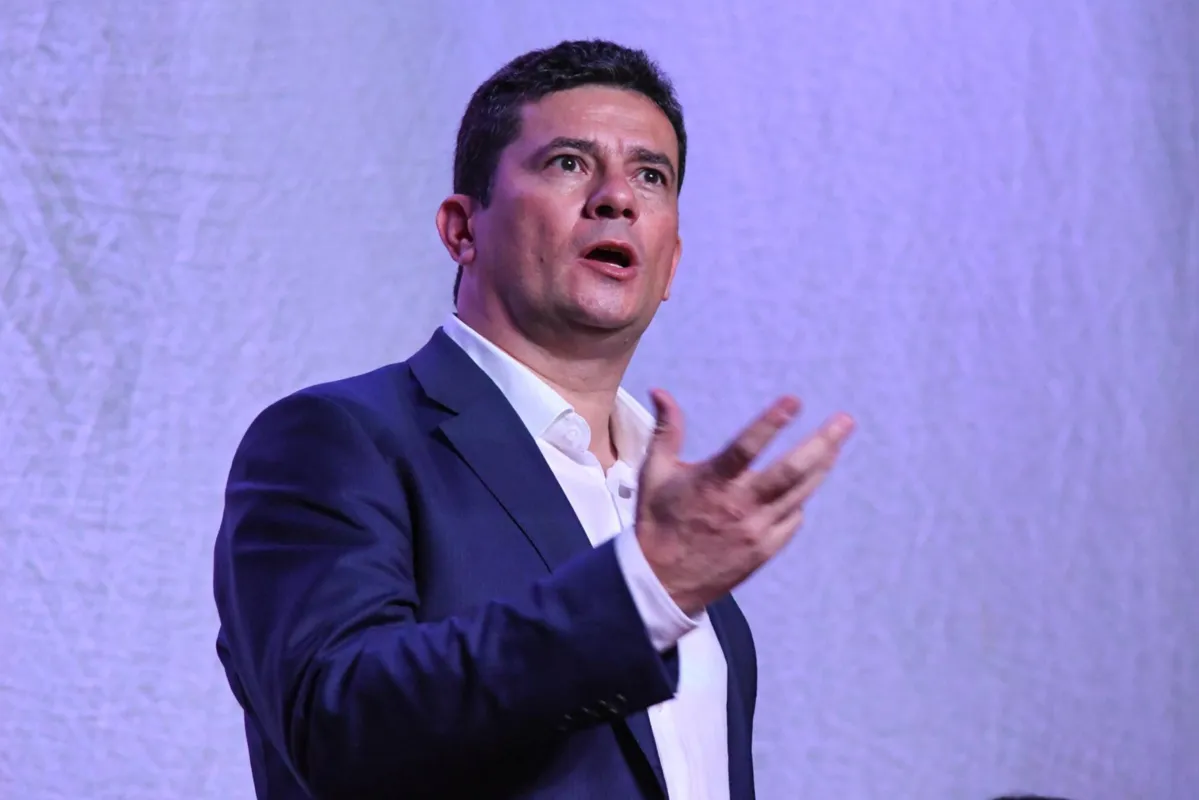 SÃƒO PAULO,SP,05.02.2022:SÃ‰RGIO-MORO-FOTOS-ARQUIVO - O ex Ministro SÃ©rgio Moro e prÃ© candidato a Presidente da RepÃºblica, participa l FÃ³rum  da associaÃ§Ã£o feminina de combate Ã  corrupÃ§Ã£o, na cidade de SÃ£o Paulo, SP,  no ultimo  sÃ¡bado, (05). Fotos de Arquivo. (Foto: Andre Ribeiro/Futura Press/Folhapress)