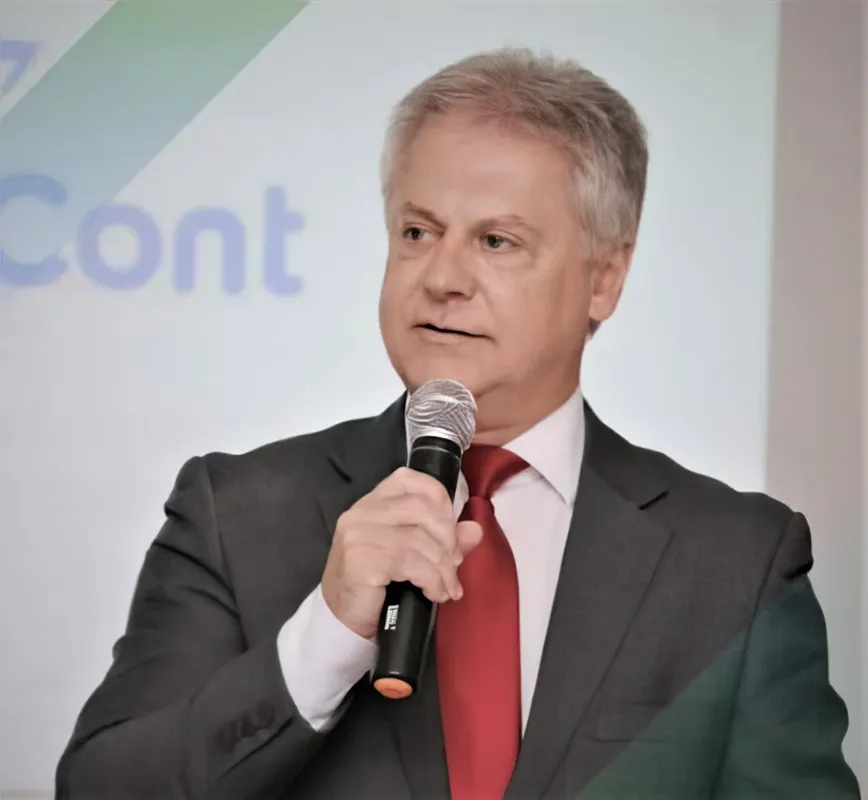 O presidente executivo da Coopercont ,  Mauro Kalinke