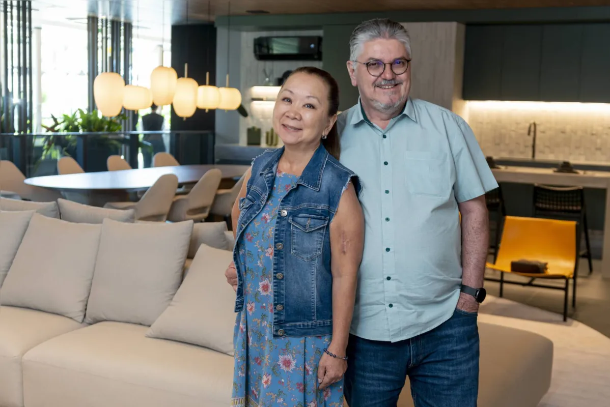 Emília Takahashi e Aparecido Bento da Silva