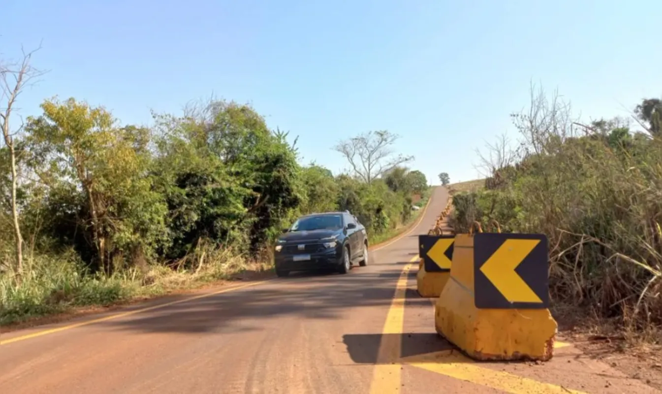 Travessia entre Paiquerê e Guairacá está parcialmente interditada há sete anos