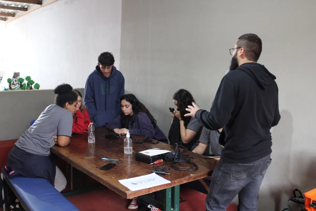 A Escola Rural de Cinema ensina a linguagem cinematográfica a jovens, de 13 a 18 anos, na zona rural do município