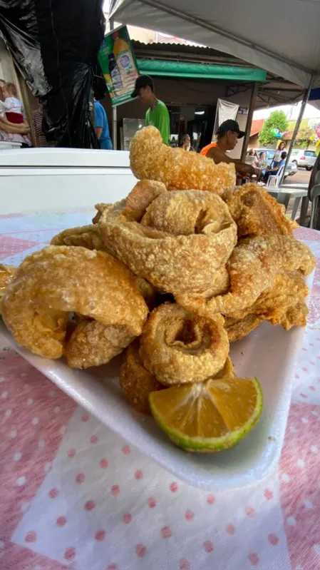 Na festa da Warta foram vendidos 180 quilos de torresmo