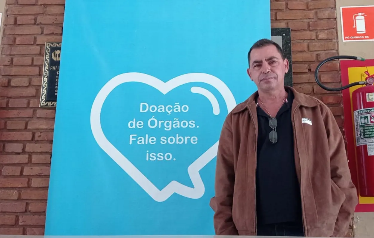 "Para a família doadora a gente só tem a agradecer, pois eu ficava quatro horas em uma máquina fazendo hemodiálise", afirma Antônio Batista da Silva