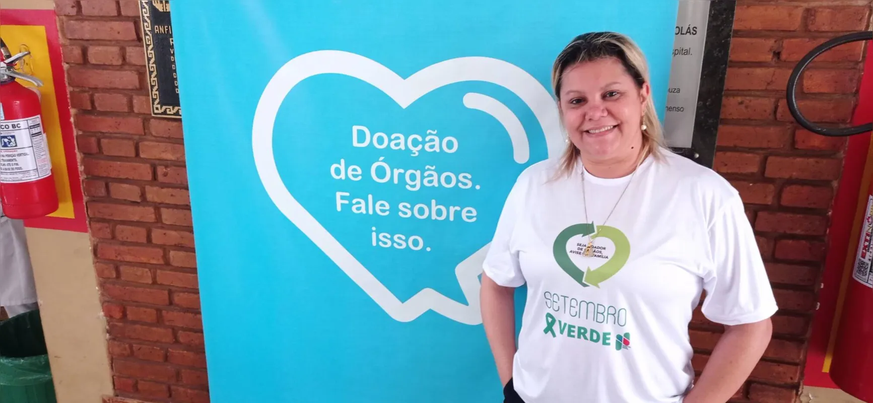 "Trabalho, faço esportes e tenho uma vida ativa. Achei que isso não fosse possível, mas com o transplante tenho uma nova vida", relata Larissa Ramos