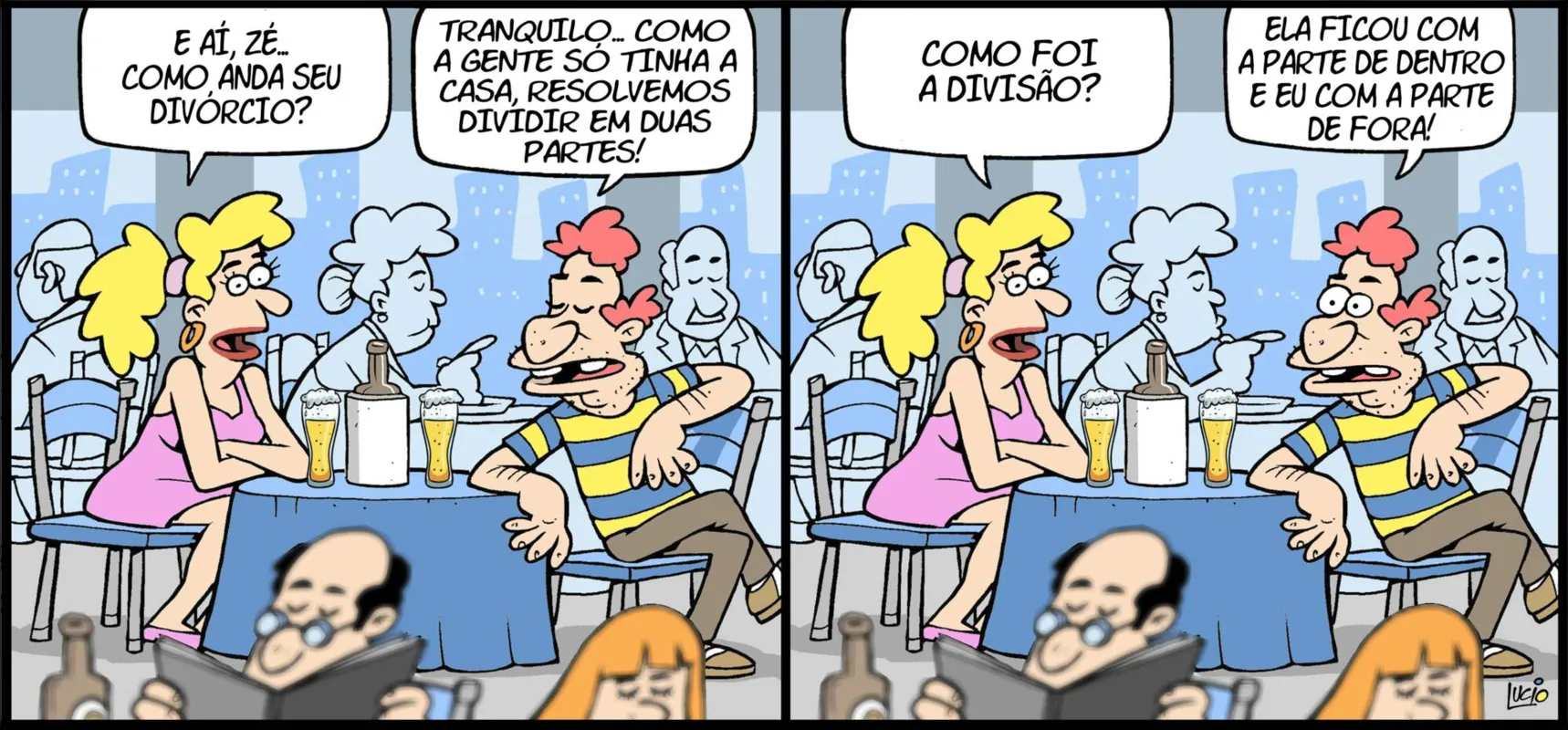 Imagem ilustrativa da imagem Que tal uma boa dose de humor para começar o fim de semana?