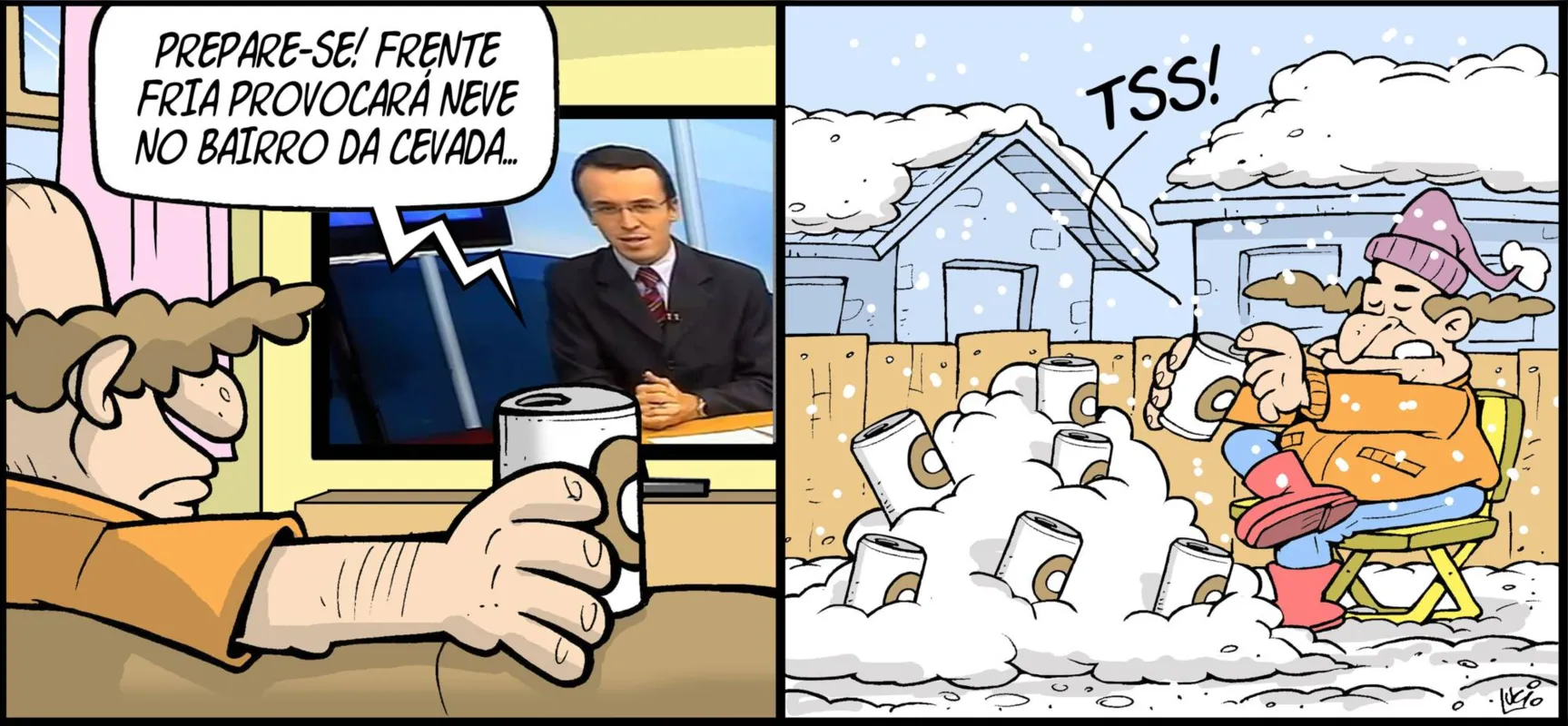 Imagem ilustrativa da imagem Que tal uma dose de humor com Theo e Edibar?