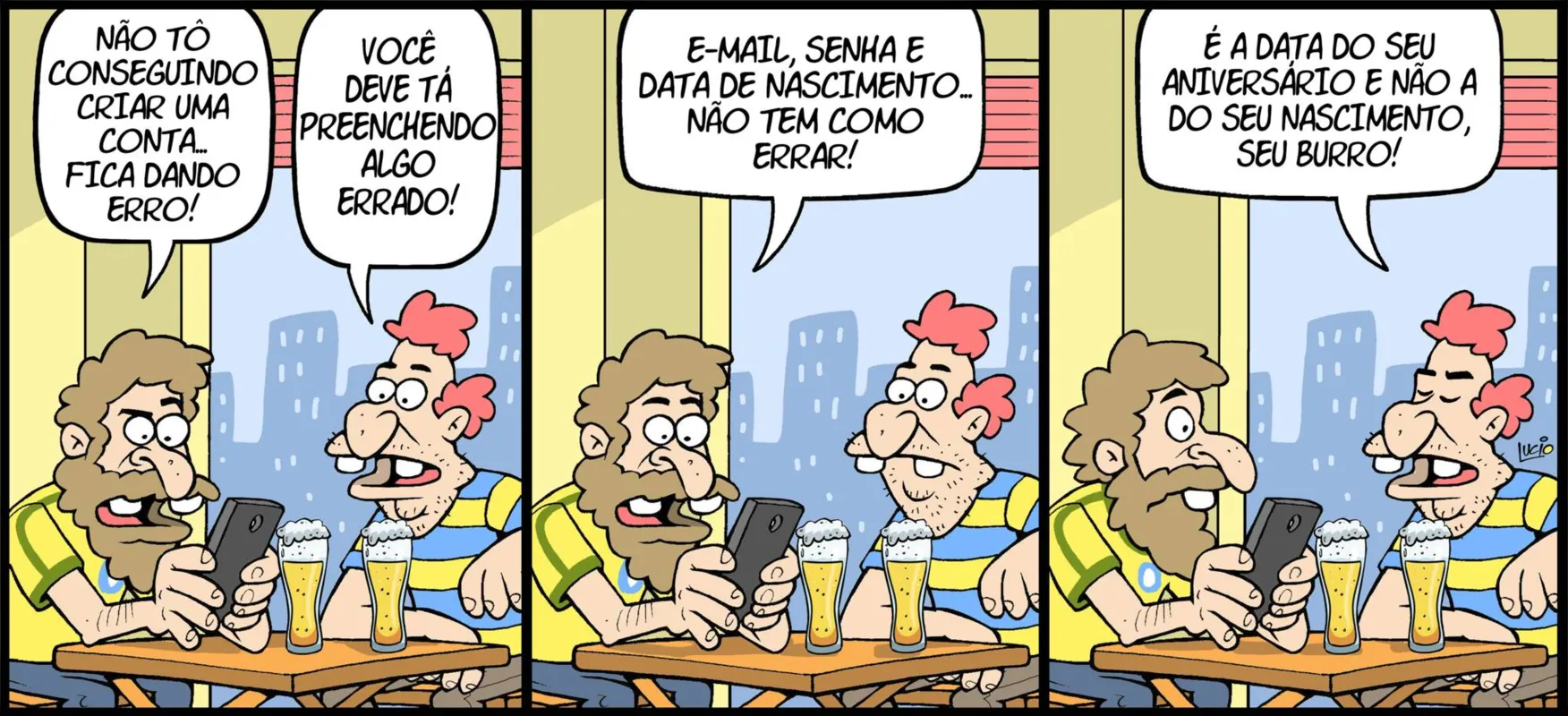 Imagem ilustrativa da imagem Que tal uma dose de humor iniciar a quarta-feira?