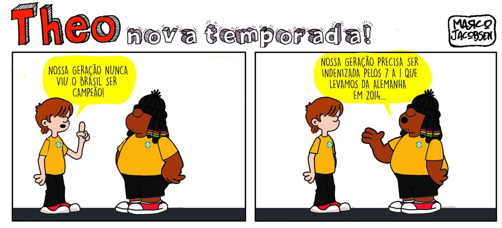 Imagem ilustrativa da imagem Que tal uma dose de humor iniciar a quarta-feira?