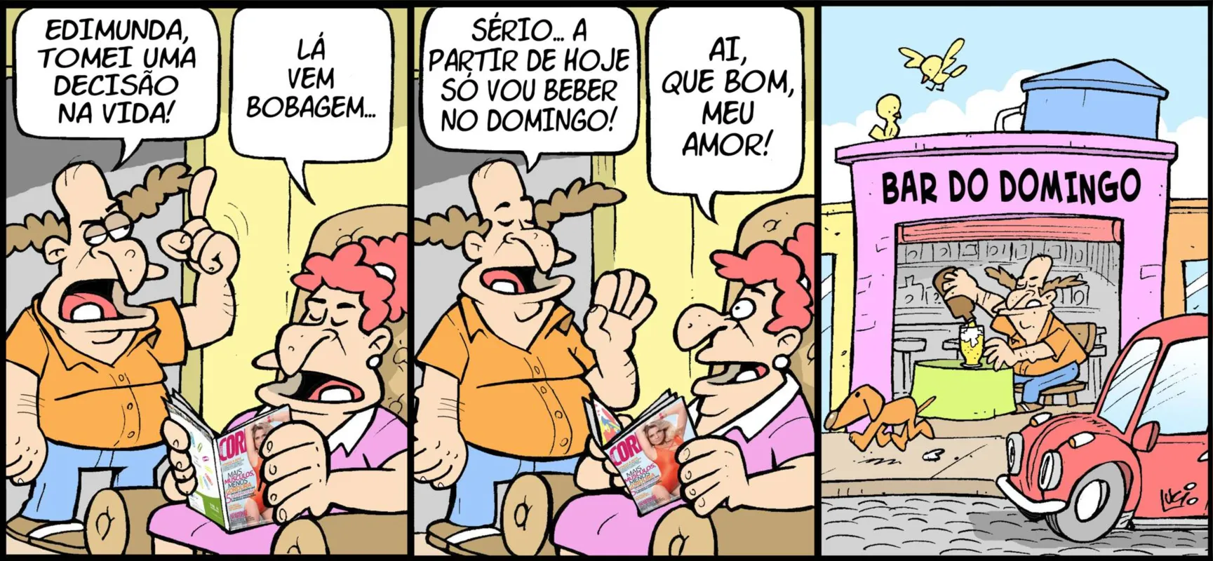 Imagem ilustrativa da imagem Que tal uma dose de humor para a quarta-feira?