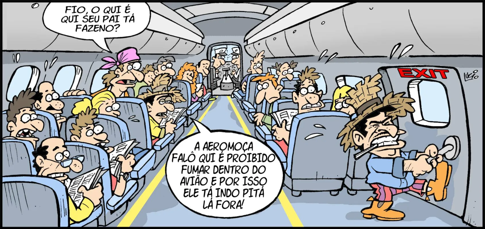 Imagem ilustrativa da imagem Que tal uma dose de humor para a segunda-feira?