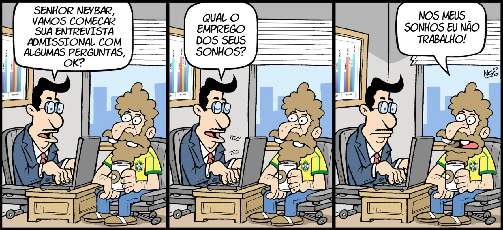 Imagem ilustrativa da imagem Que tal uma dose de humor para a sua quarta-feira?