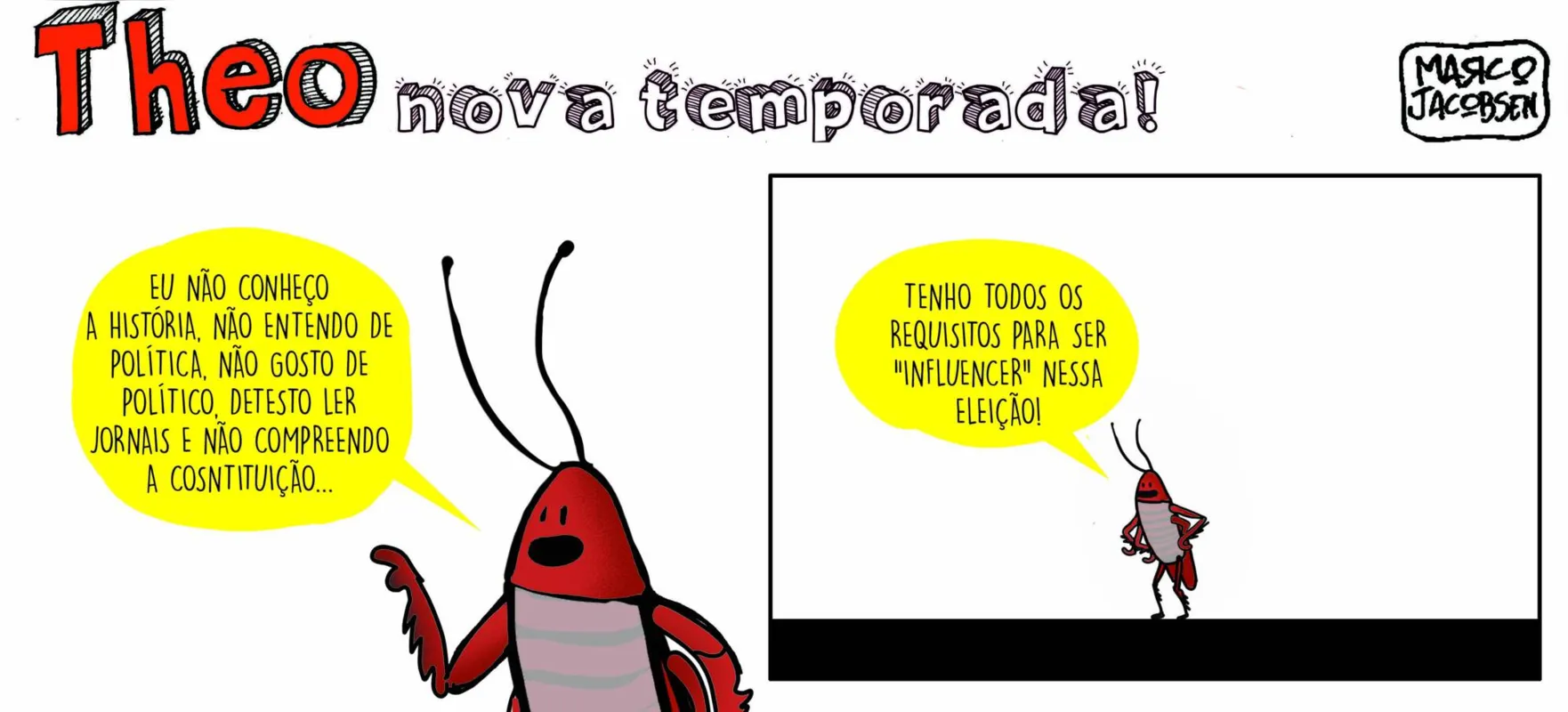 Imagem ilustrativa da imagem Que tal uma dose de humor para a terça-feira?