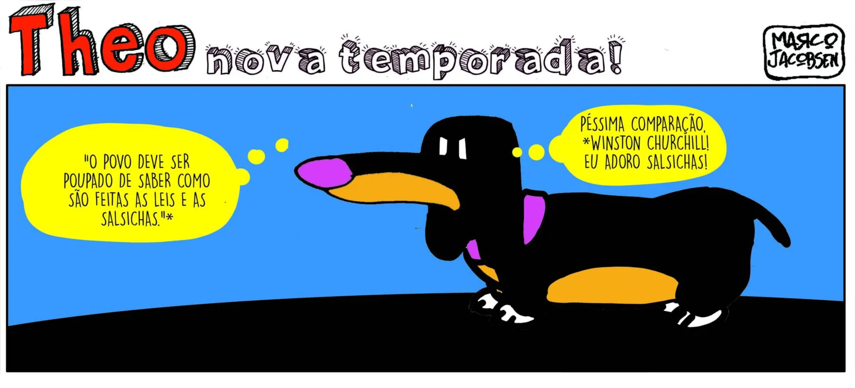 Imagem ilustrativa da imagem Que tal uma dose de humor para o feriado com Theo e Edibar?