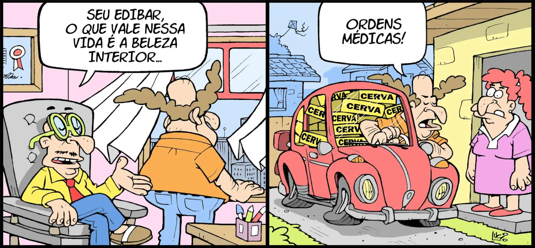 Imagem ilustrativa da imagem Que tal uma dose de humor para o fim de semana?