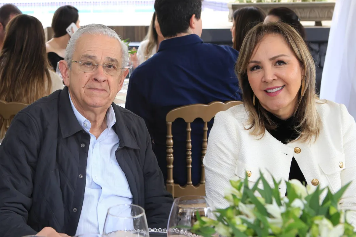 Antonio e Maura Vasconcelos, pais de Roberta