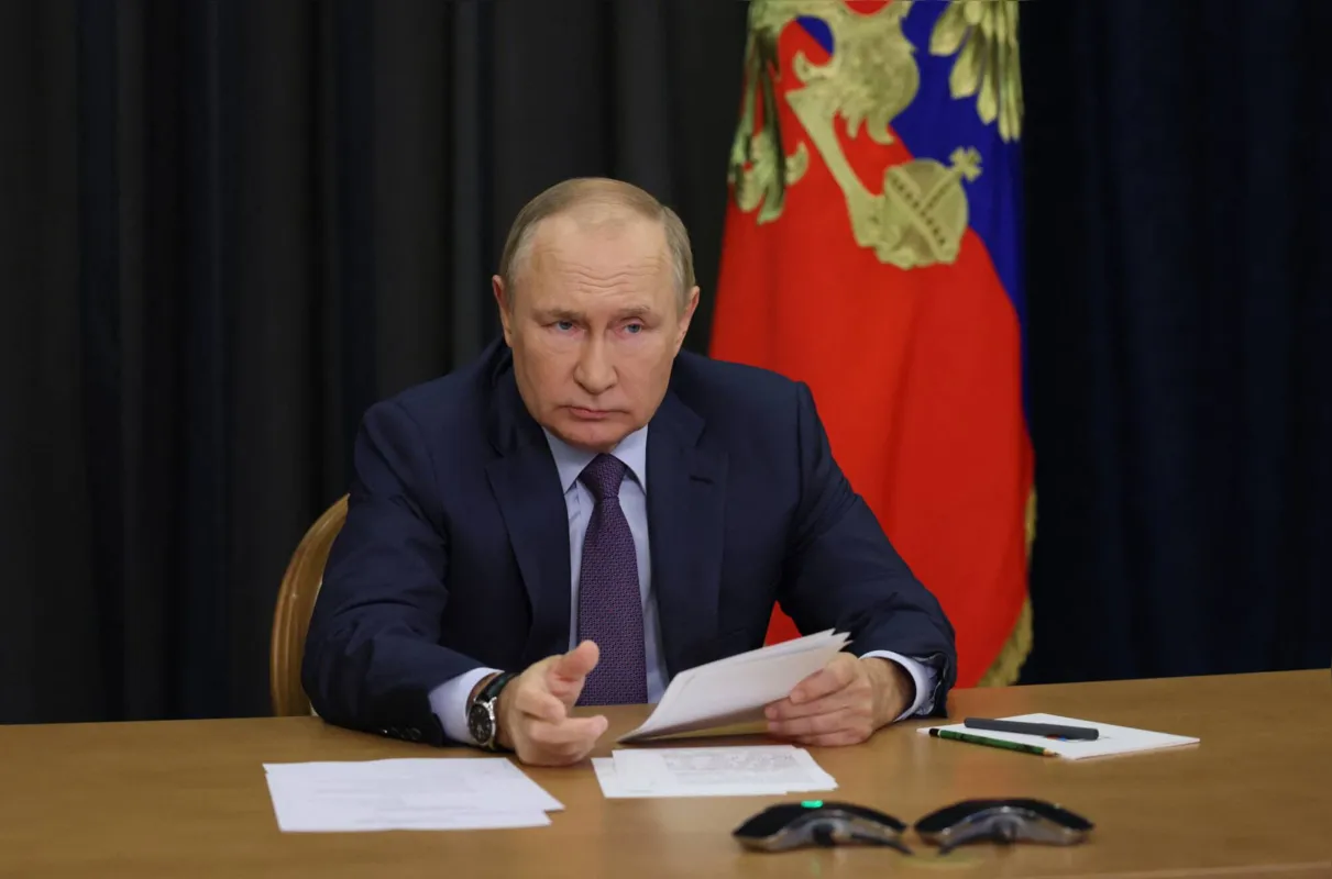 Para Putin, qualquer ataque a terras anexadas será considerado uma ação contra a soberania russa