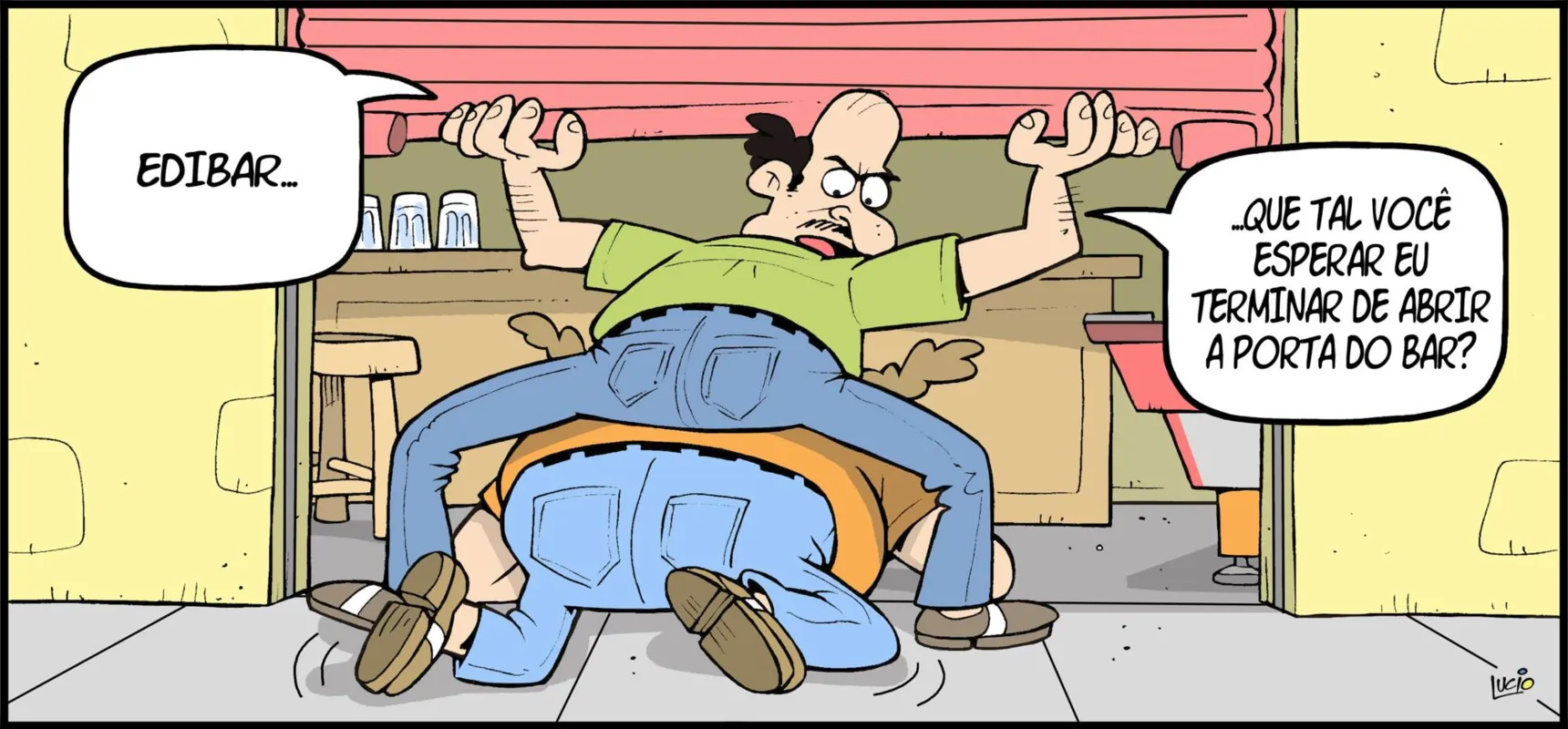 Imagem ilustrativa da imagem Sextou! Comece o dia com uma dose de humor