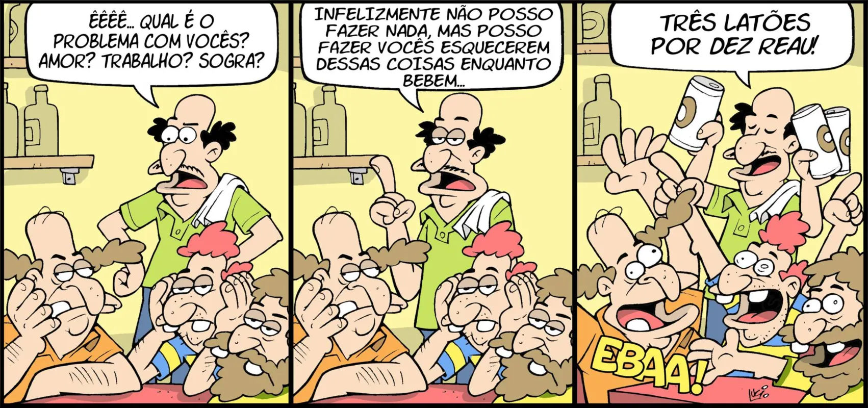 Imagem ilustrativa da imagem Sextou! Que tal uma dose de humor com Theo e Edibar?