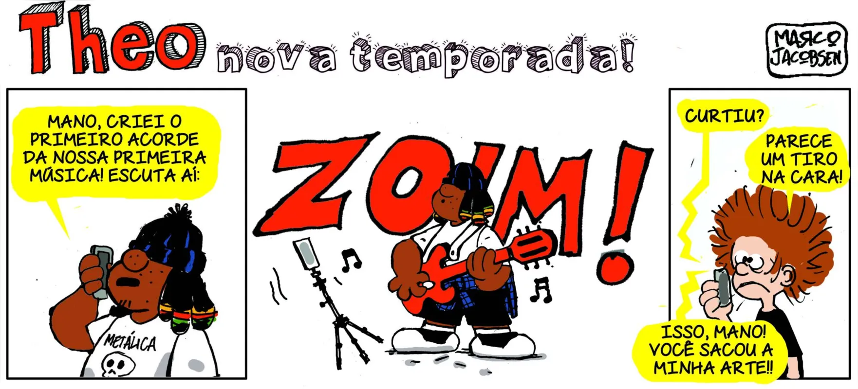 Imagem ilustrativa da imagem Sextou! Que tal uma dose de humor com as tirinhas?