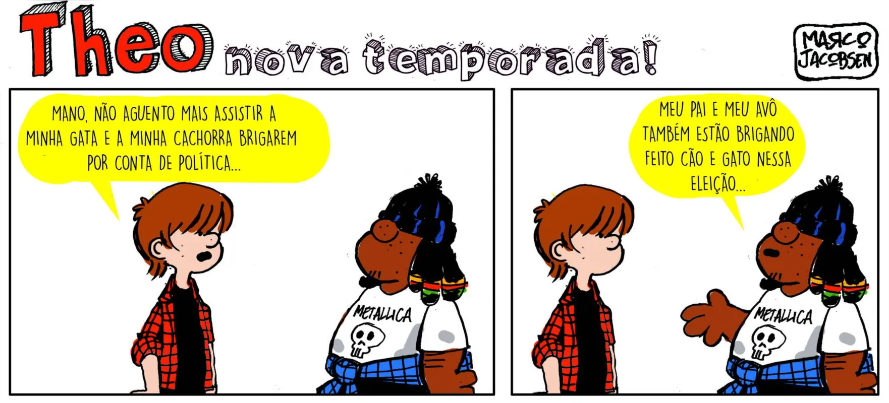 Imagem ilustrativa da imagem Sextou! Que tal uma dose de humor para começar o dia?